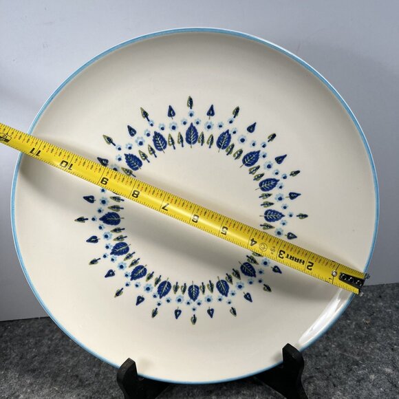 Vintage Marcrest Stetson Swiss Alpine Chalet 11 5/8" Round Chop Plate Platter - Picture 4 of 10